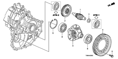 Honda - Special Ball Bearing (40x80x18)