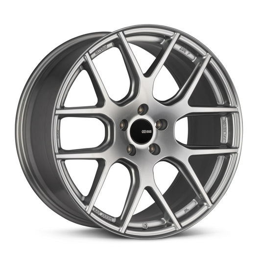 Enkei XM-6 18x8 5x120 40mm Offset 72.6mm Bore Storm Gray Wheel