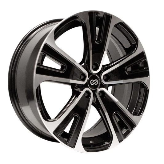 Enkei Universal SVX Truck & SUV 20x8.5 50mm Offset 5x127 Bolt 72.6mm Bore Black Machined Wheel