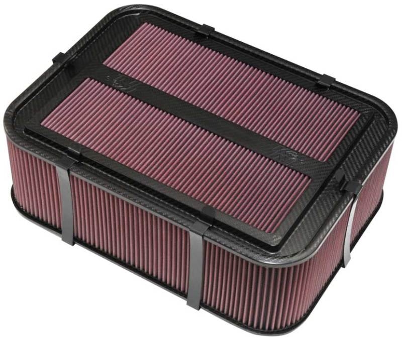 K&N Custom Racing Assembly Carbon Fiber Air Box - Large