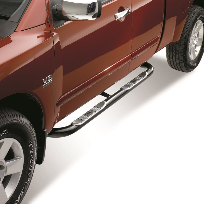 Westin 2004-2015 Nissan Titan Ext/King Cab Signature 3 Nerf Step Bars - Black