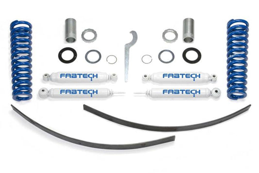 Fabtech 95.5-04 Toyota Tacoma Prnnr 6 Lug Mdls 2/4WD 0-3.5in Basic Adj C/O Sys w/Perf Rr Shks