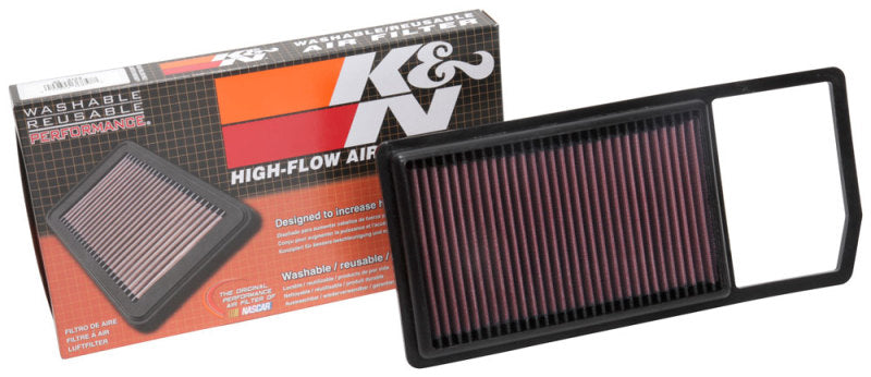 K&N 16-18 Fiat 500L/500X L4-1.3L Diesel Replacement Drop In Air Filter