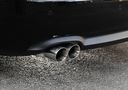 AWE Tuning Audi B8 A5 2.0T Touring Edition Exhaust - Quad Outlet Polished Silver Tips