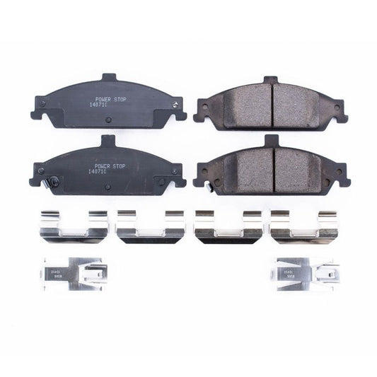 Power Stop 04-05 Chevrolet Classic Front Z17 Evolution Ceramic Brake Pads w/Hardware