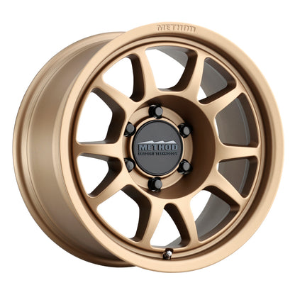 Method MR702 16x8 0mm Offset 6x120 67mm CB Method Bronze Wheel