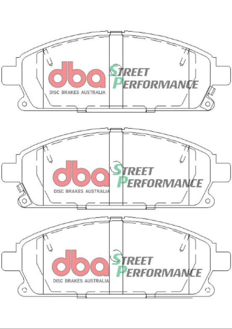 DBA 96-04 Nissan Pathfinder SP500 Front Brake Pads