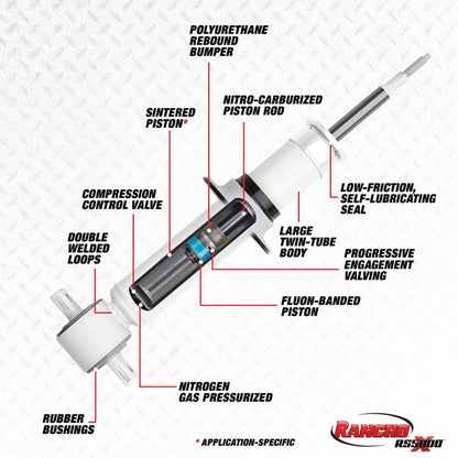 Rancho 11-15 Dodge Durango Front RS5000X Strut