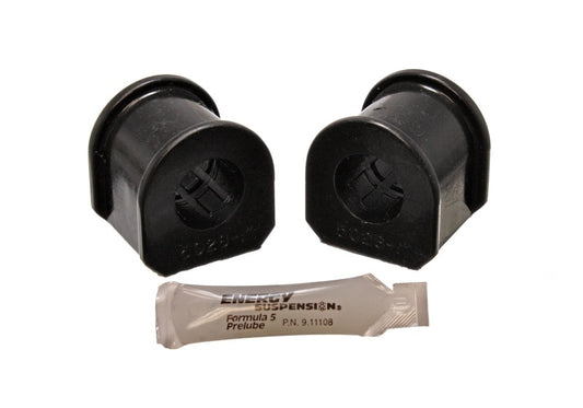 Energy Suspension 79-04 Ford Mustang Black 1-1/8in Front Sway Bar Bushing Set-Reuse Factory Brackets