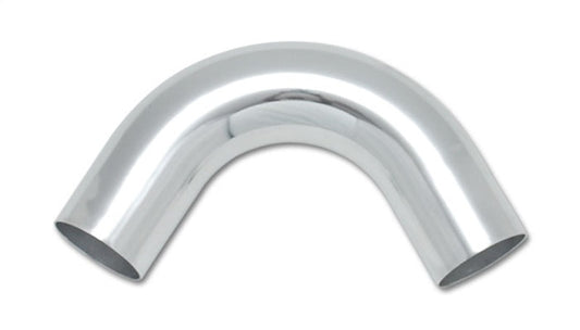 Vibrant - 3.5in O.D. Universal Aluminum Tubing (120 degree Bend) - Polished