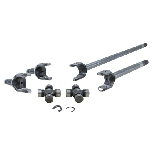 Yukon Gear 4340 Chrome-Moly Replacement Axle Kit For 07-13 Dana 30 Front / Non-Rubicon JK