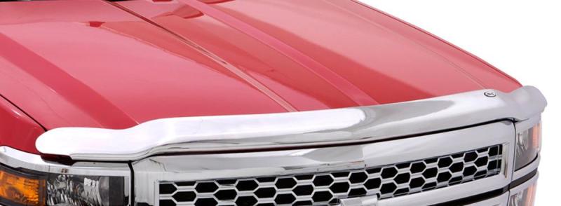 AVS 15-18 GMC Yukon High Profile Hood Shield - Chrome