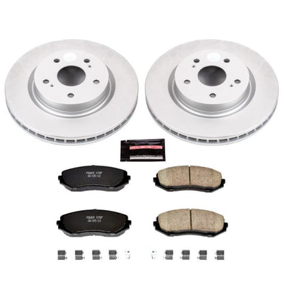 Power Stop 06-13 Suzuki Grand Vitara Front Z17 Evolution Geomet Coated Brake Kit