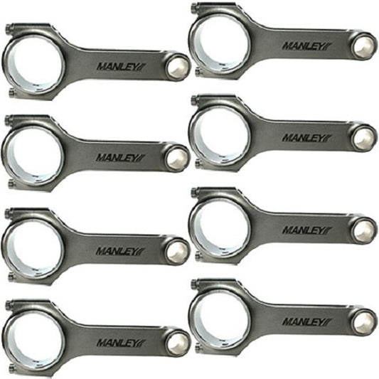 Manley Ford 4.6L Modular/5.0L V-8 22mm Pin Forced Induction Pro Series I Beam Connecting Rod Set