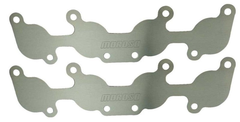 Moroso Ford 5.0 Coyote Exhaust Block Off Storage Plate - Pair