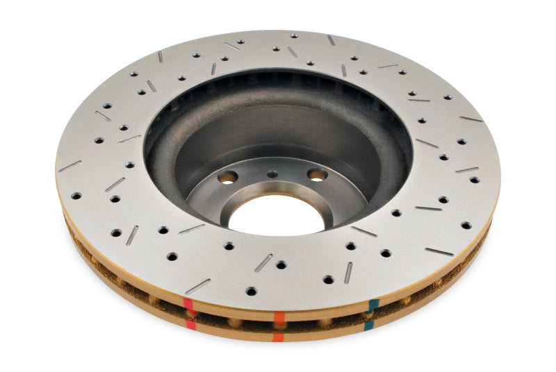 DBA 97-04 Corvette C5/C6 Front Drilled & Slotted 4000 Series Rotor