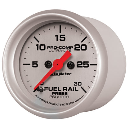 AutoMeter Gauge Rail Pressure (Ram 5.9L) 2-1/16in. 30Kpsi Digital Stepper Motor Ul