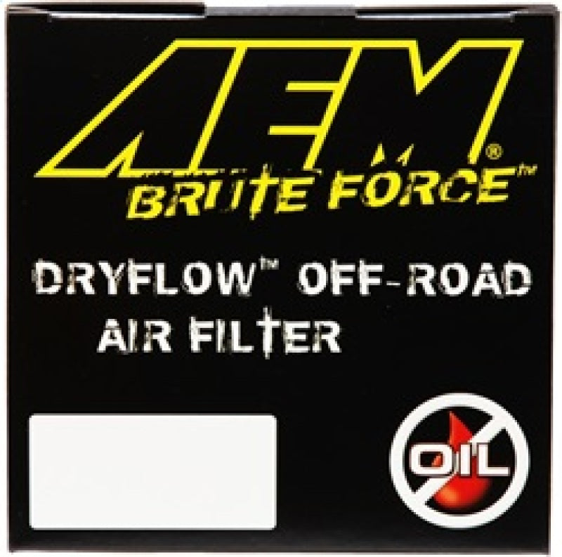 AEM 3.5 in x 9 in Dryflow Conical Air Filter