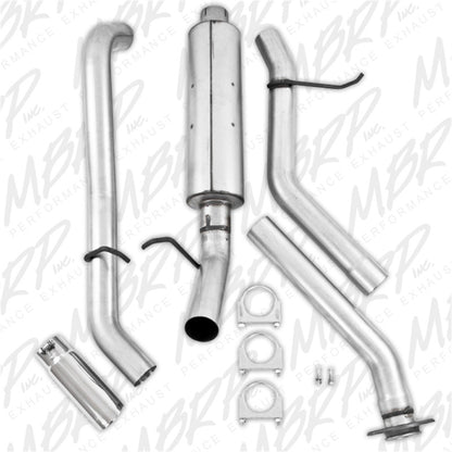 MBRP 2003-2007 Chev/GMC 1500 Classic 4.8/5.3L EC/CC-SB Cat Back Single Side