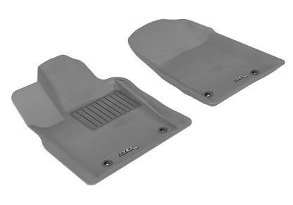 3D MAXpider 2013-2020 Dodge/Jeep Grand Cherokee/Durango Kagu 1st Row Floormat - Gray