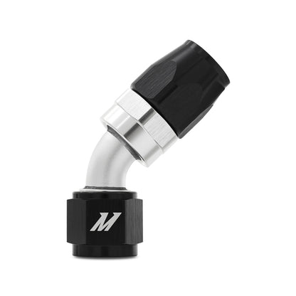 Mishimoto Aluminum -12AN 45 Degree Fitting - Black