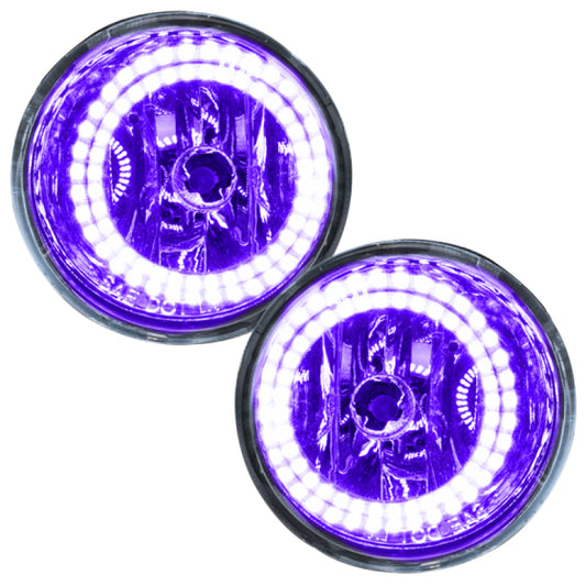 Oracle Lighting 04-15 Nissan Titan Pre-Assembled LED Halo Fog Lights -UV/Purple SEE WARRANTY