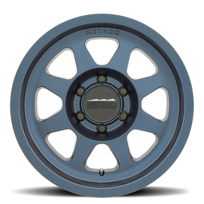 Method MR701 17x9 -12mm Offset 5x5 71.5mm CB Bahia Blue Wheel