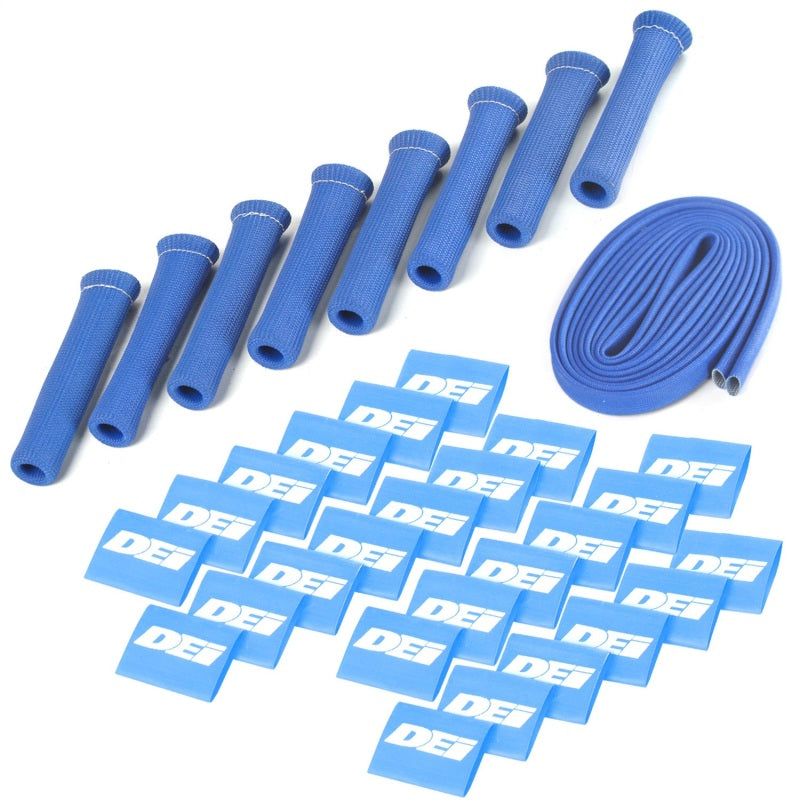 DEI Protect-A-Boot and Wire Kit 8 Cylinder - Blue
