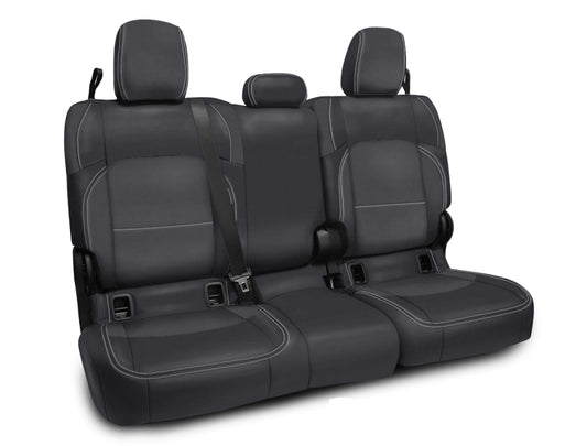PRP 2020+ Jeep Gladiator JT Rear Bench Cover with Cloth Interior - Black/Grey