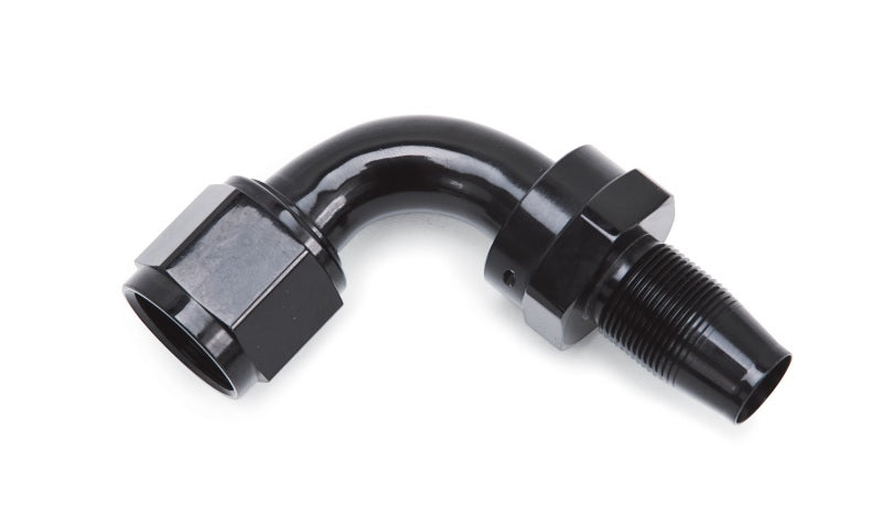 Russell Performance -6 AN 90 Degree Hose End Without Socket - Black