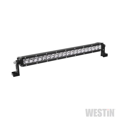 Westin Xtreme LED Light Bar Low Profile Single Row 20 inch Flood w/5W Cree - Black