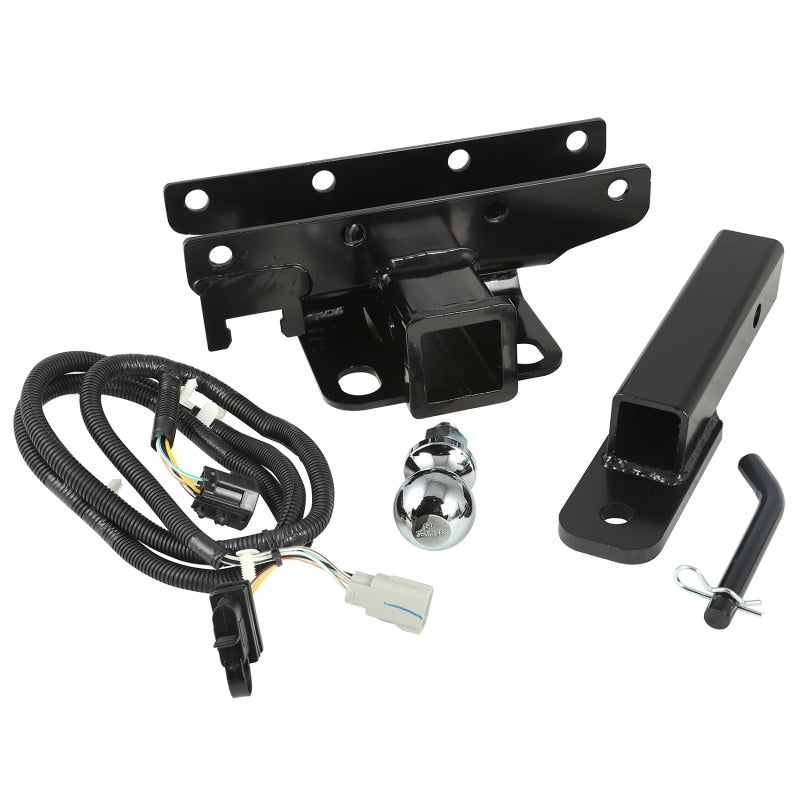 Rugged Ridge Hitch Kit with Ball 2 inch 07-18 Jeep Wrangler JK