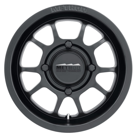 Method MR409 Bead Grip 15x7 / 5+2/38mm Offset / 4x156 / 132mm CB Matte Black Wheel