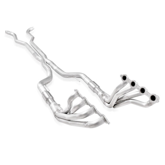 Stainless Works 2014-16 Chevy SS 6.2L Headers 1-7/8in Primaries 3in X-Pipe High-Flow Cats Factory