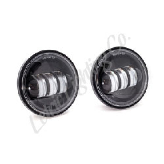 Letric Lighting 4.5in LED Passing Lamps Black