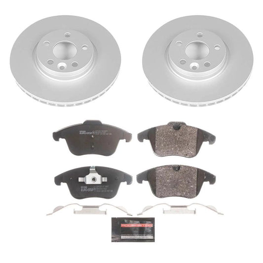 Power Stop 08-15 Land Rover LR2 Front Euro-Stop Brake Kit