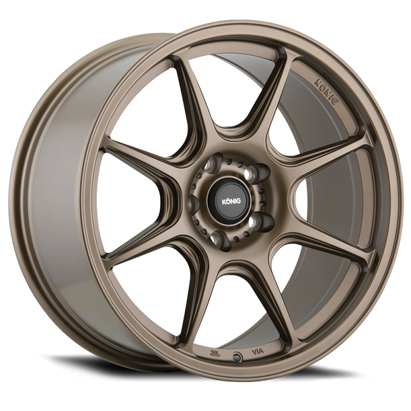 Konig Lockout 17x8 4x100 ET45 Matte Bronze