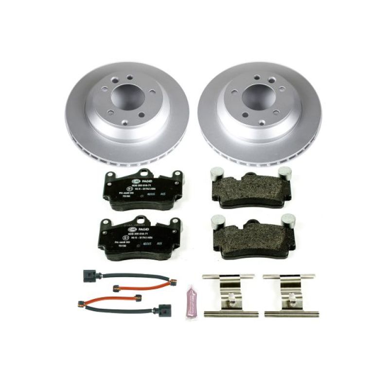 Power Stop 07-15 Audi Q7 Rear Euro-Stop Brake Kit