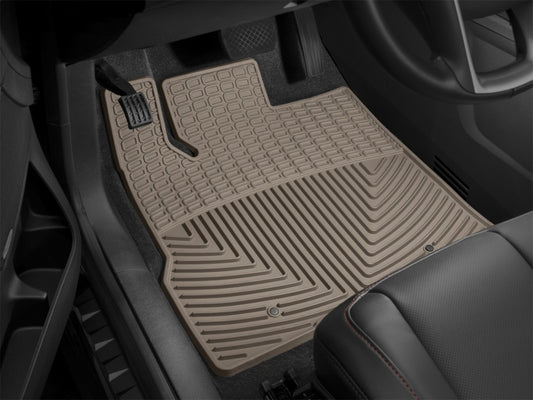 WeatherTech 2017+ Ford F-250/F-350/F-450/F-550 Front Rubber Mats - Tan
