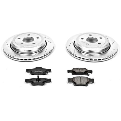 Power Stop 11-19 Dodge Durango Rear Z23 Evolution Sport Brake Kit