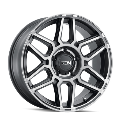 ION Type 146 20x10 / 6x135 BP / -19mm Offset / 87.1mm Hub Matte Black W/Machined Dart Tint Wheel