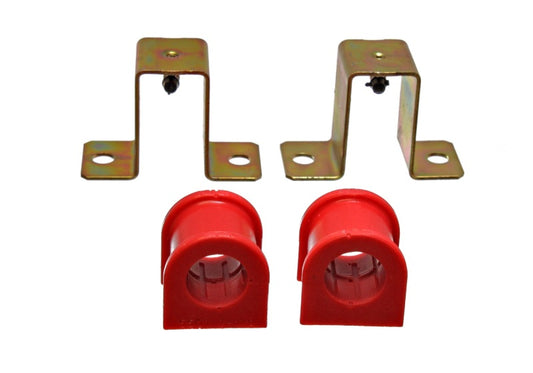Energy Suspension 94-04 Ford Mustang Red 30mm Front Sway Bar Bushing Set-Reuse Outer Bracket