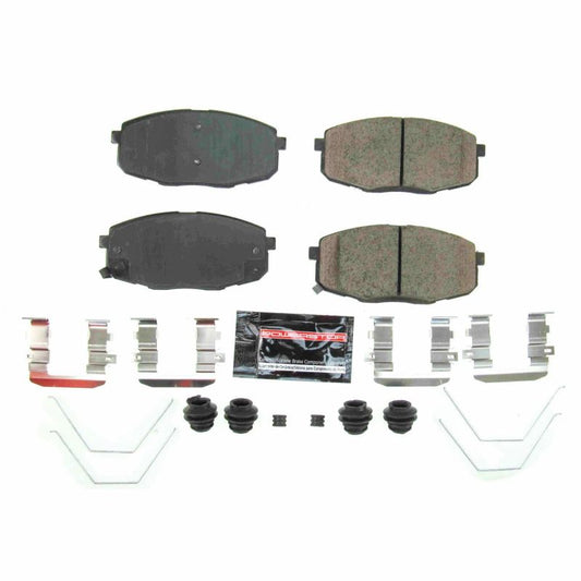 Power Stop 2018 Hyundai Elantra GT Front Z23 Evolution Sport Brake Pads w/Hardware