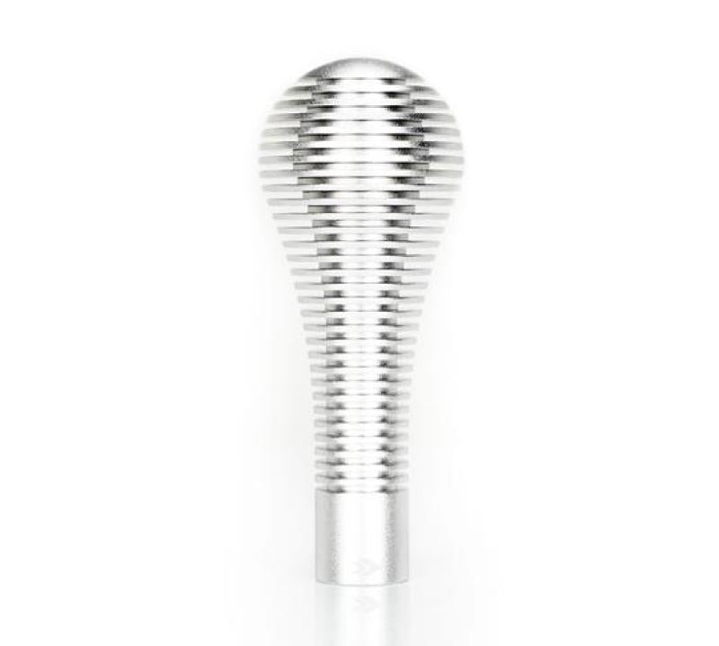 NRG Shift Knob Heat Sink Bubble Head Short Silver