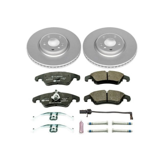 Power Stop 12-16 Audi A4 Front Euro-Stop Brake Kit