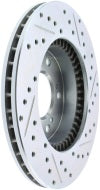 StopTech - Select Sport 97-01 Acura Integra Sport Drilled & Slotted Right Rotor