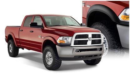 Bushwacker 10-18 Dodge Ram 2500 Fleetside Extend-A-Fender Style Flares 4pc 76.3/98.3in Bed - Black