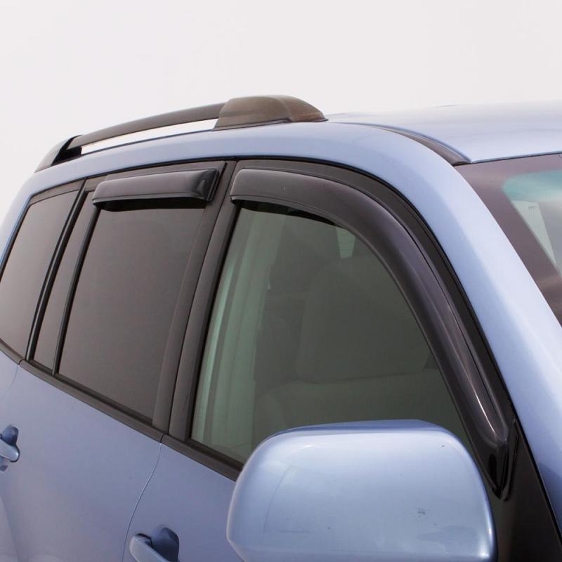 AVS 97-99 Mercury Tracer Ventvisor Outside Mount Window Deflectors 4pc - Smoke