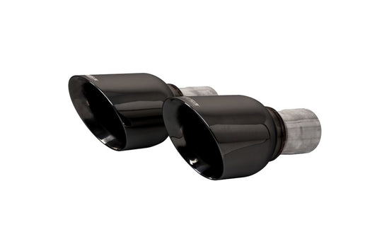 Corsa 11-21 Jeep Grand Cherokee Single 2.5in Inlet / 4.5in Outlet Black PVD Pro-Series Tip Kit