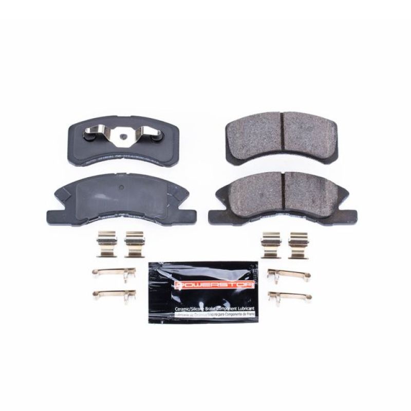 Power Stop 14-15 Mitsubishi Mirage Front Z23 Evolution Sport Brake Pads w/Hardware